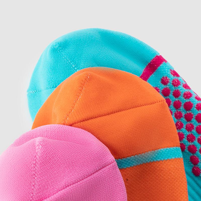 1Pair Compression Socks Non-slip Calf Support Brace All-Season Use Women for Sports Knee High for Running Cycling Football