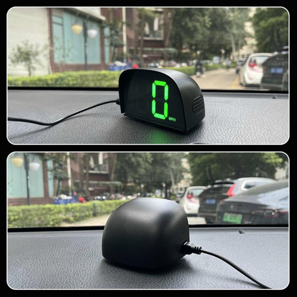 Versatile Compatibility GPS Digital Speedometer Plug&Play Vehicle Speed Meter Car Digital