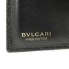 Used 11679 Trifold Wallet 288648 7942 RFID IC Chip Gold Compact Wallet Logo Clip Black Unisex from Japan AUTHENTIC