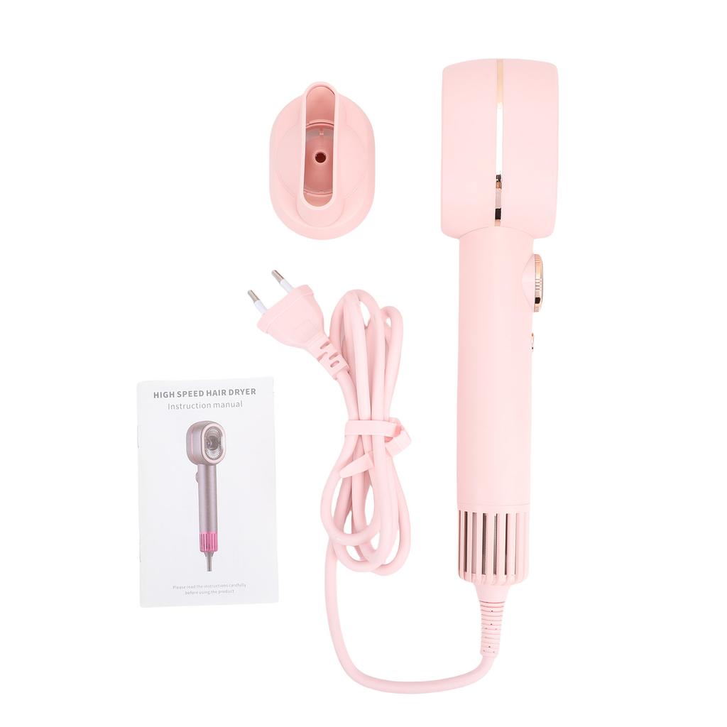 1400W High-Speed Hair Dryer with 110,000 RPM Brushless Motor, 20 MCelsiuss Airspeed, Red Light Hair Care Dryer, Magnetic Concentrator Nozzle, 5 Heat a