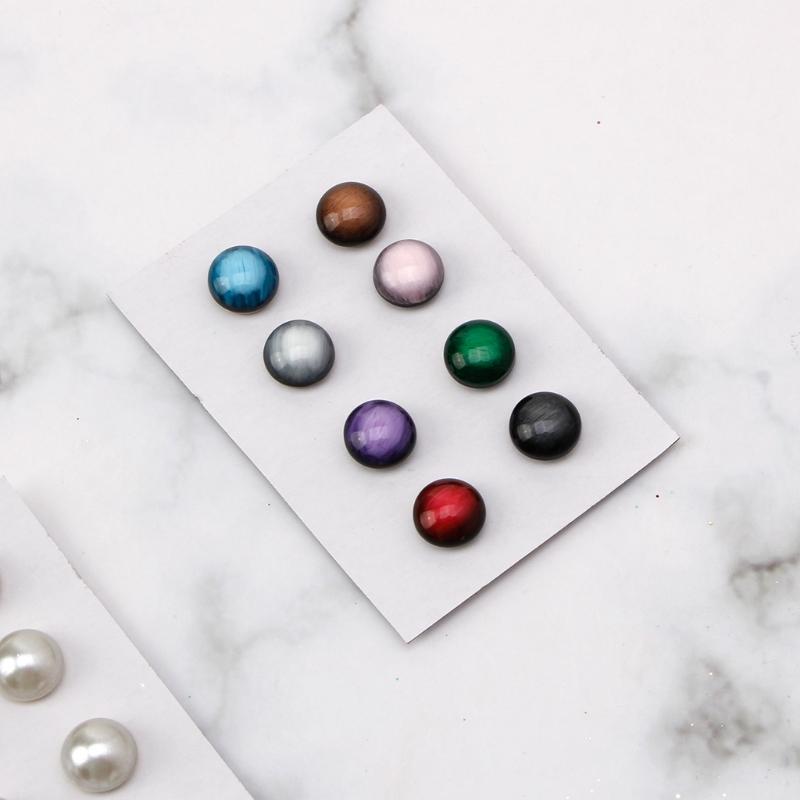 Hijab Brooch Magnet Clips No Hole Pins For Muslim Scarf Shawls for Head Wraps Headscarf Luxury Accessory for Women Ladie