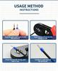 Tubular Terminal Ferrule Crimping Pliers-Carbon Steel Manual Crimping Tool for Electricians Wire Crimper
