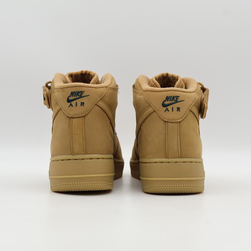715889-200 Nike Air Force 1 '07 Mid Flax Outdoor Green 2025 (Men's)