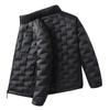 Leichte Daunenjacke für Damen und Herren mit Stehkragen für den Winter - Weiße Entendaune, Modischer Lässiger Warmer Mantel