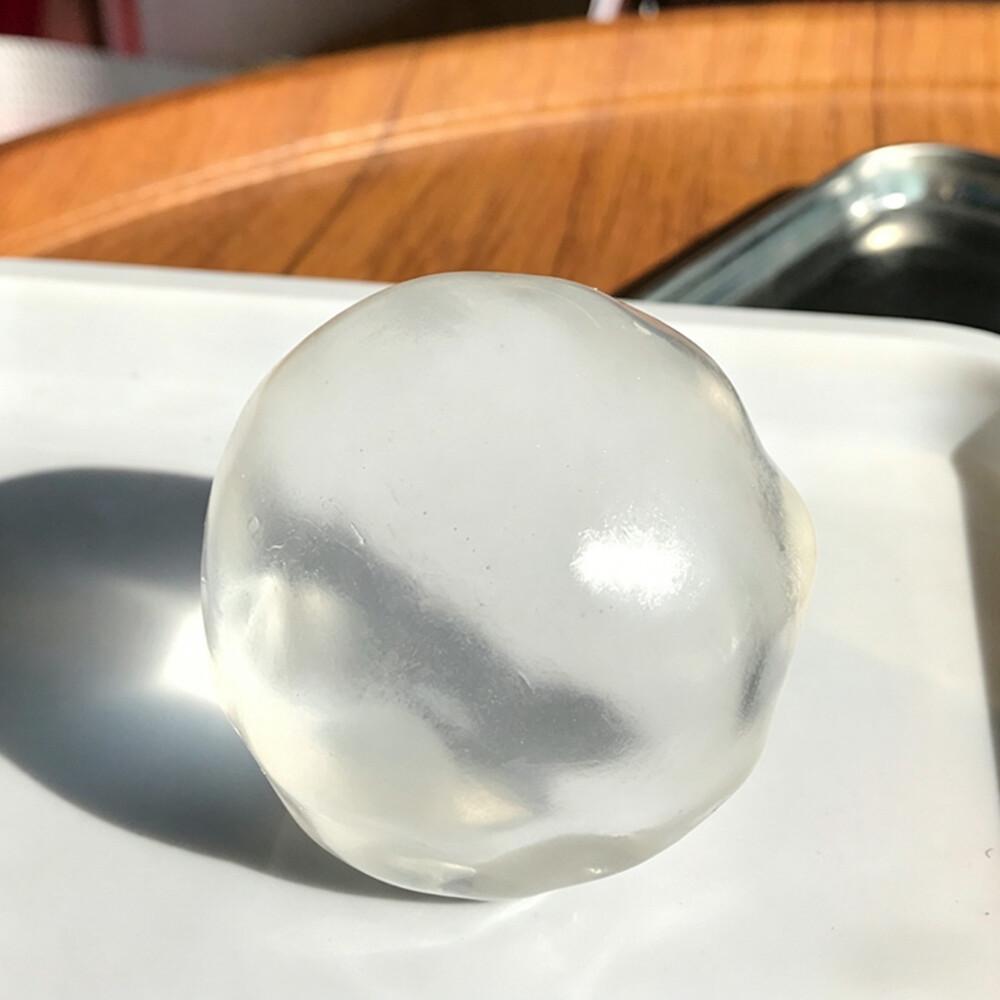 Spaß-Plastizität Mochi Fidget Spielzeug Kokosöl Maltose Quetschig Knetbar Sensorisches Spielzeug Transparente Kugel Rückprall Entspannungsspielzeug