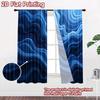1pc 2D flat Photography Backdrop Background Banner Blue Wavy Layers 100% Polyester Festive Wall Decor Perfect for Holiday