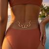 Silver Double Snake Waist Chain Gold Color Belly Chain Creative Bohemian Body Chain Girls