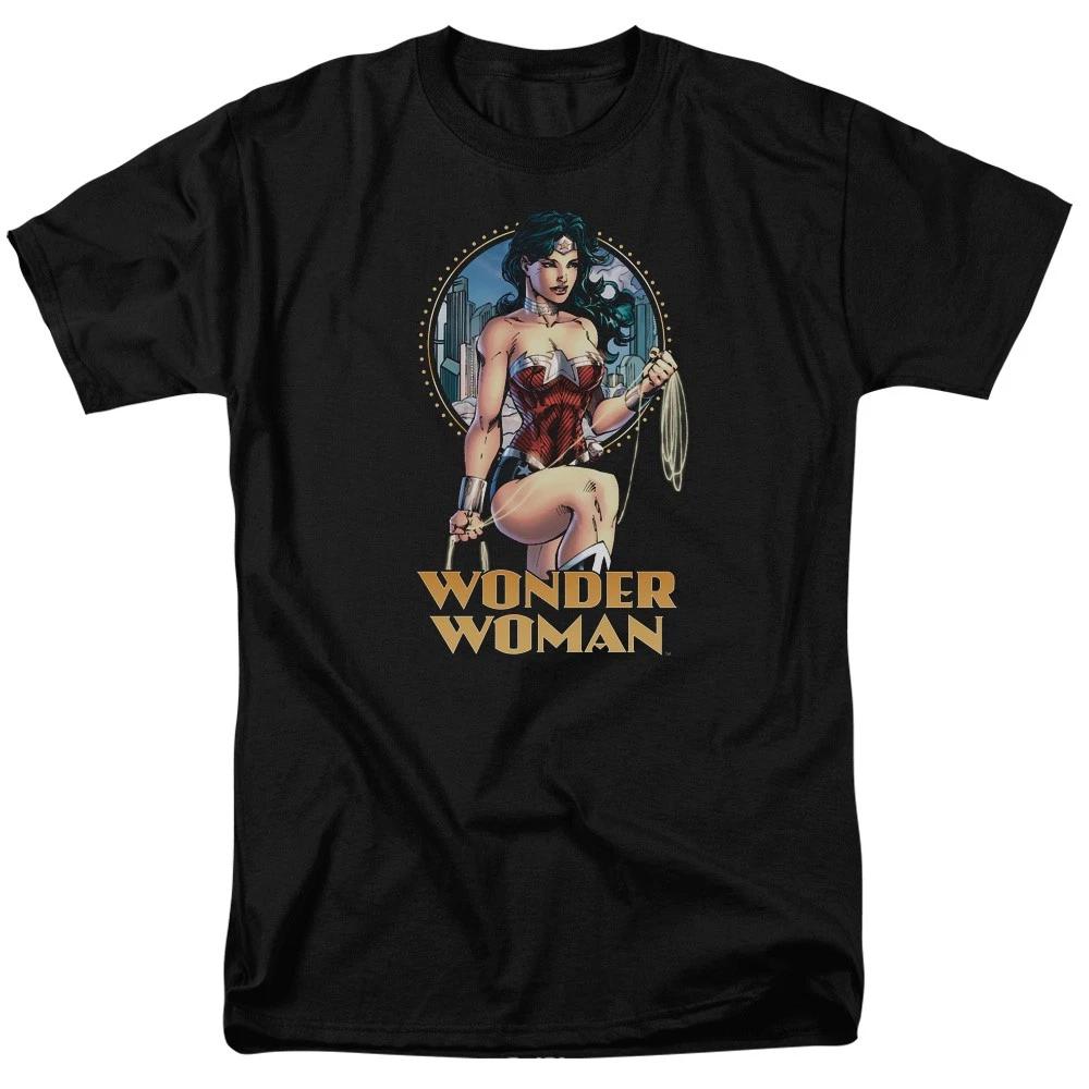 DC Comics - Justice League - Wonder Woman City Warrior - Adult T-Shirt XXXXL