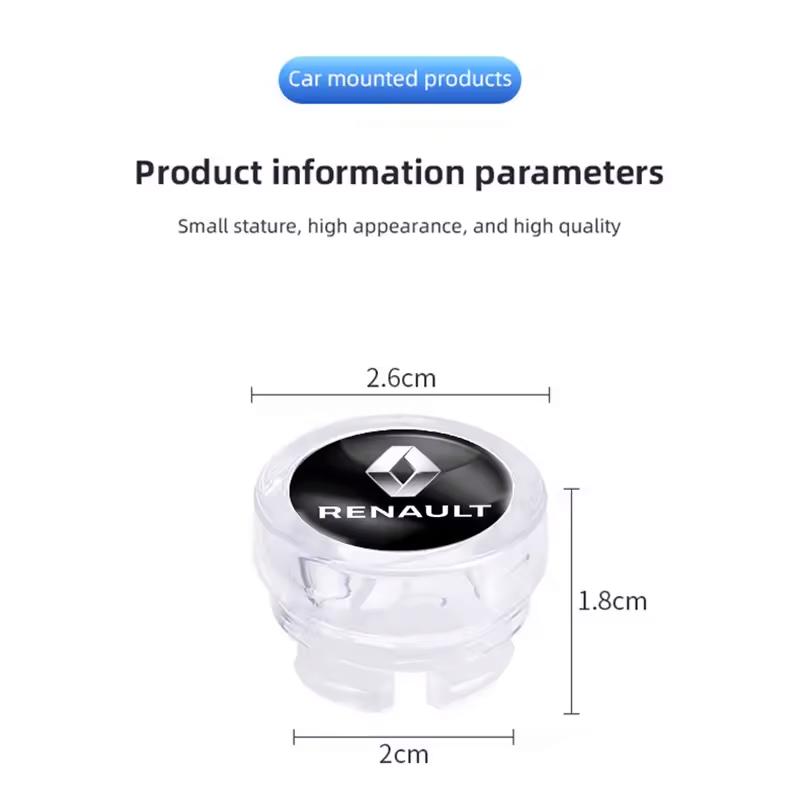For Renault 2026 New Hub Caps For Renault Megane 2 3 4 Twingo Clio Talisman Captur Trafic Kwid Scenic 2  Car Cigarette Lighter C