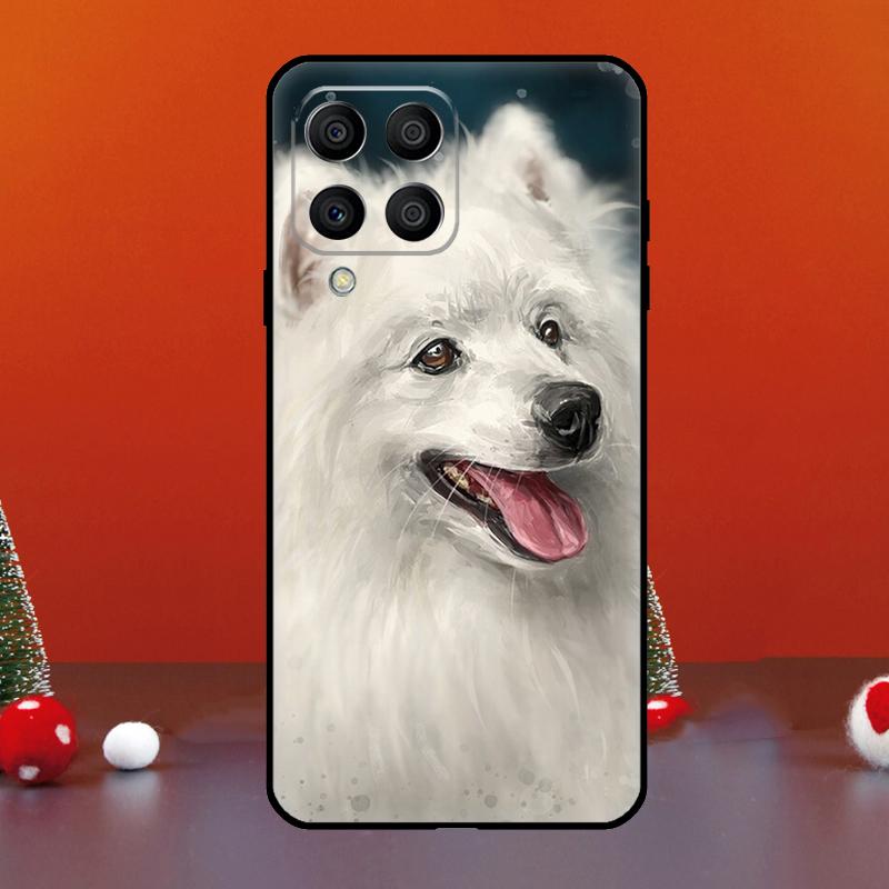 Japanese Spitz Dog For Samsung Galaxy M52 M32 M12 M11 M21 M31 M13 M33 M35 M53 M55 M15 M14 M34 M54 M06 M16 Case