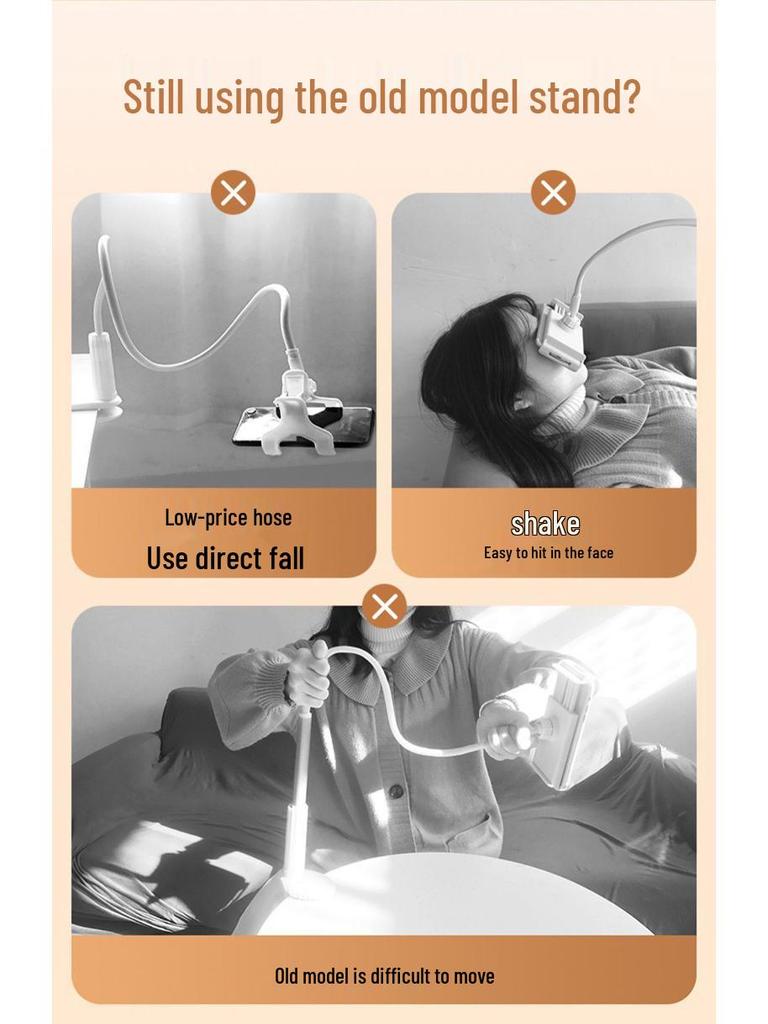 Universal Phone & Tablet Holder with Bluetooth for Bedside Streaming & Selfies