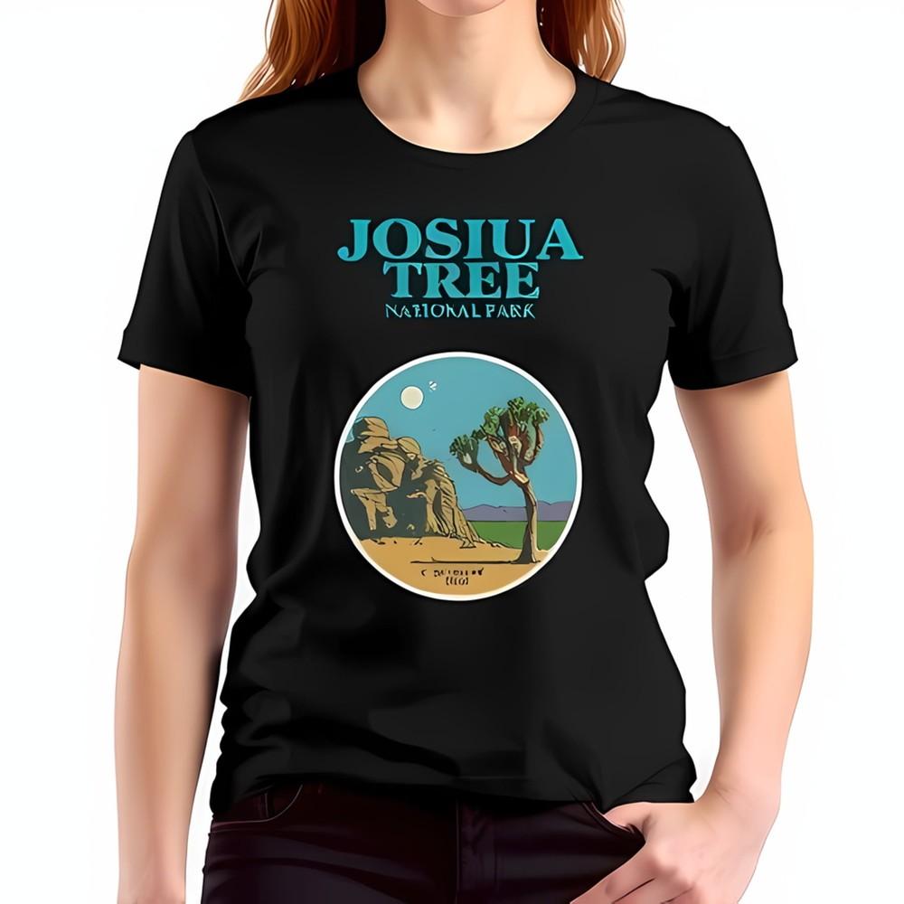 Retro Joshua Tree National Park Cotton Short Sleeve TShirt Vintage Allcotton Unisex T-Shirt XXXL