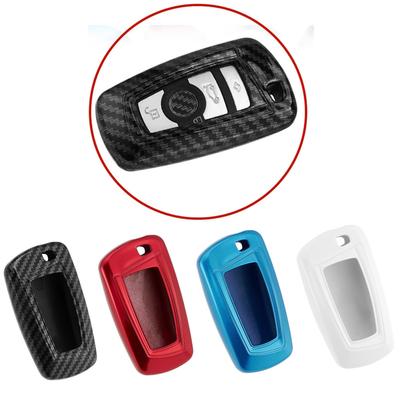 Plastic Auto Smart Key Fob Case Skin Cover Fit Voor BMW 3 4 5 Serie 320i 530i 550i F20 f21 F30 F31 F25 F01 F02 Sleutel Tas