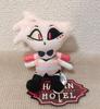 Hazbin Hotel Sitzendes Plüschtier Maskottchen Angel Dust 10cm Rund Eines Limitiert 2026