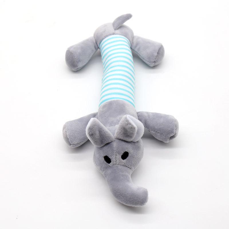 Striped Pig BB Stick: Kitten & Puppy Chew Toy with Sound