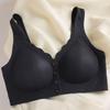 Front-hook Large Size Ultra-thin Breastfeeding Bra with Gathered Breasts and Breathable and Comfortable Wire-free Bra