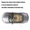 Car Back Seat Convex Rearview Baby Mirror Mini Children Rear View Adjustable Clip-On Kids Monitor Clip On Car or Truck Sun
