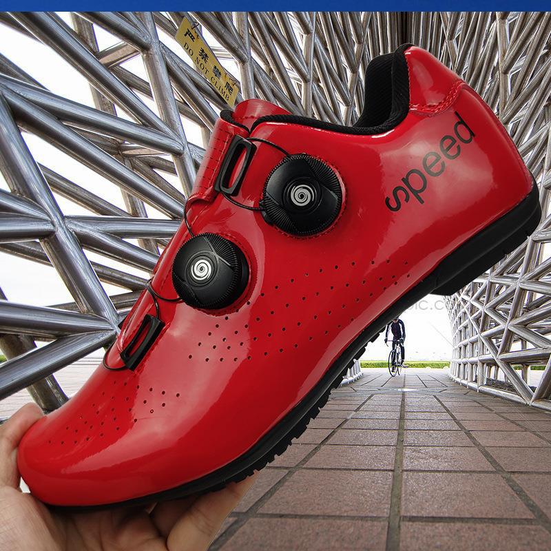 New cycling shoes with locks Spring and summer lock shoes Men's and women's road bicycle power shoes Mountain bike sports shoes