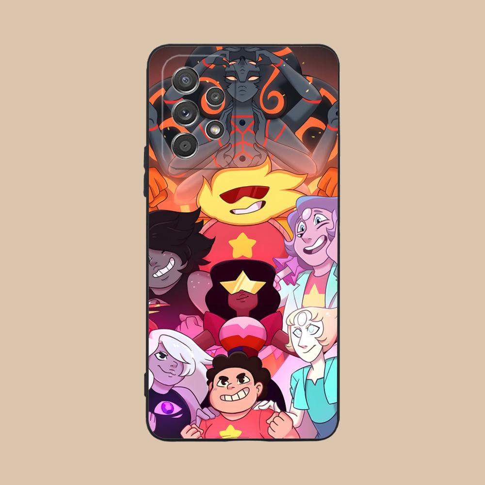 Steven Universe Mobile Phone Case for Samsung Galaxy M55 54 42 35 34 33 32 23 22 15 14 13 12 F55 5G Colour Protective Cellphones