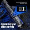 1000LM Ultra Bright LED Flashlight Type-C Rechargeable Long Range Zoom Tactical Torch Outdoor Emergency Camping Fishing Lantern