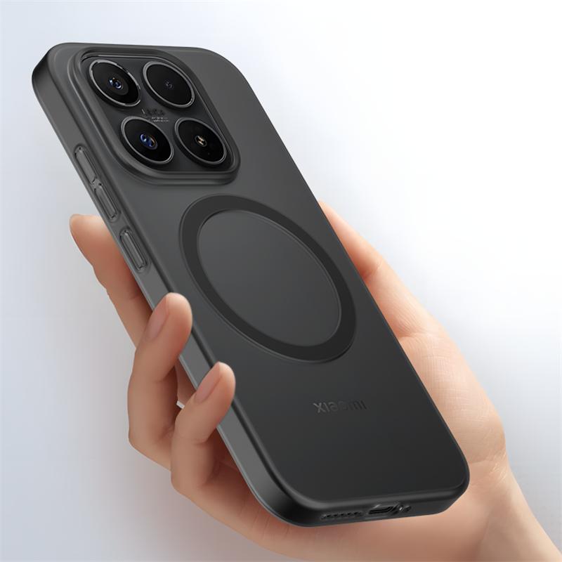 For Xiaomi 17 Case Magnetic Matte Transparent Ultra-Thin PC Hard Phone Cover For Mi 17 Shell Fingerprint-Resistant Bumper