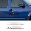 4pcs For 05-15 Nissan Frontier Chrome Door Handle Decorative Cover W/O Smart Key