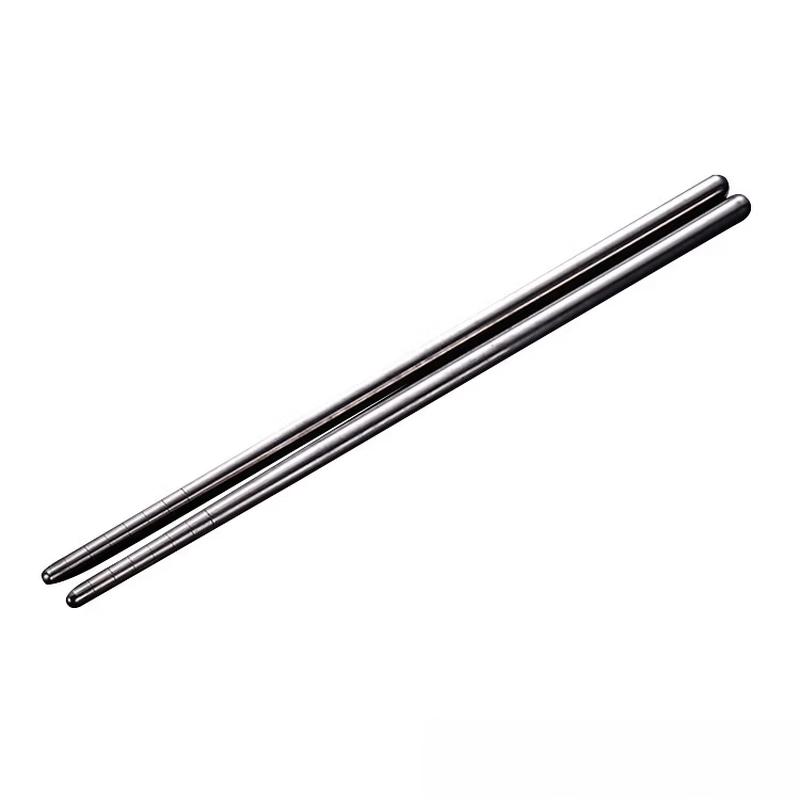 Ru Han 304 Stainless Steel Threaded Hollow Chopsticks