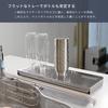 Key Production Slim Dish Drainer, 15cm, Stainless Steel, Made In Tsubame-Sanjo, Dish and Cup Stand, Compact, Stylish, Hygienic, Freestanding, Fits Wat