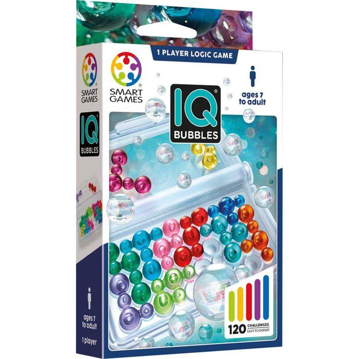 Puzzlespiel - SmartGames - IQ Bubbles - 120 Herausforderungen - Verschiedene Farben - Ab 8 Jahren