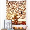 Tree Of Life Oil Painting Tapestry Wall Hanging Hippie Tapiz Art Style Mystic Sorcery Abstract Dorm Living Room Decor