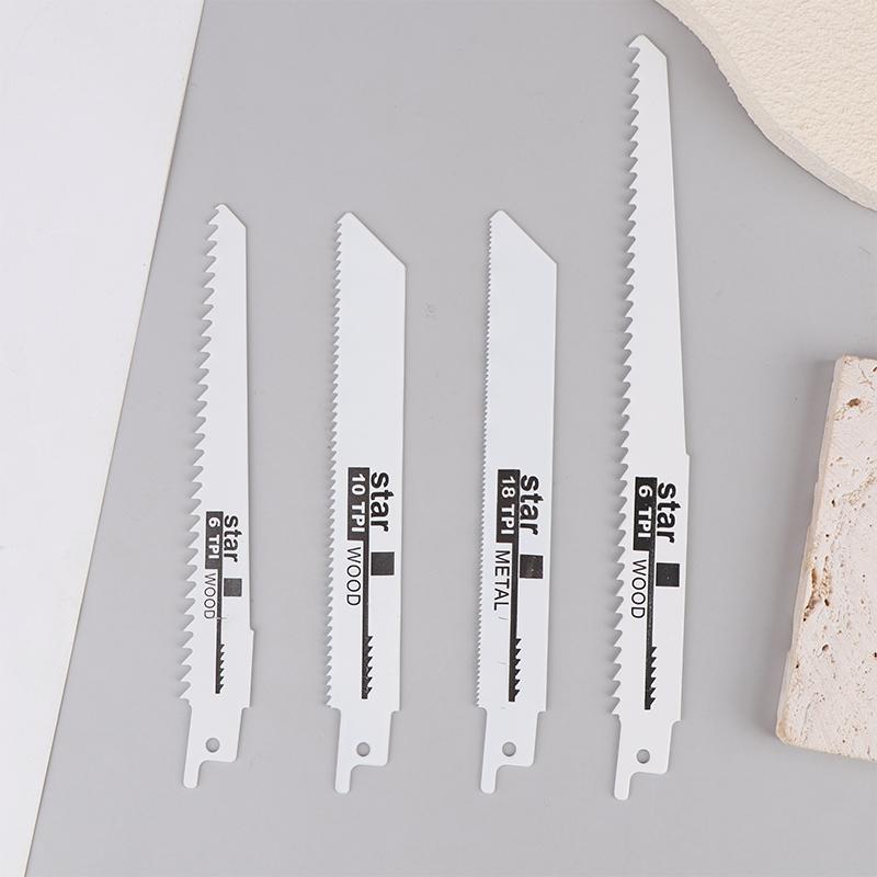 Universal Woodworking And Metal Cutting Reciprocating Saw Blade For Diy And Professional Use, Coarse And Fine Teeth