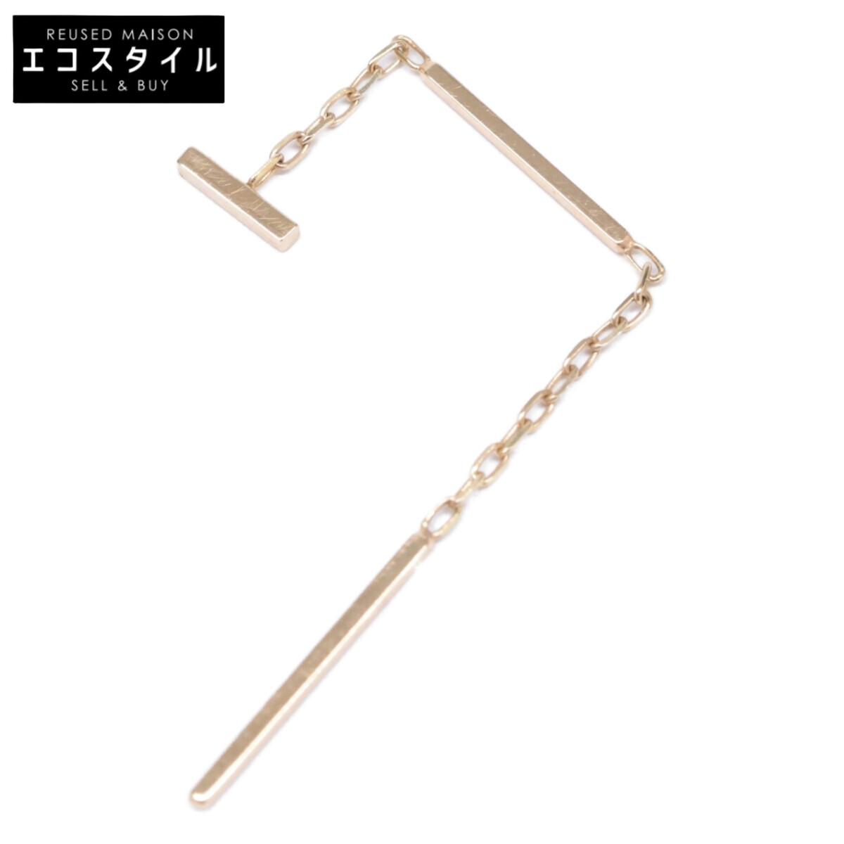 

HIROTAKA [Excellent Condition] AB45KME K10 ALL ABOUT BASICS Toggle Chain, Single Ear earring Yellow GoldUsed