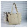 Versatile Large Capacity Canvas Tote: Commuting, Work, or Student Style Single Shoulder Bag