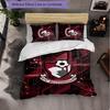 Set Biancheria da Letto Bournemouth Football 3 Pezzi Morbido Set Copripiumino con Federe Set Decorazione Camera da Letto per la Casa