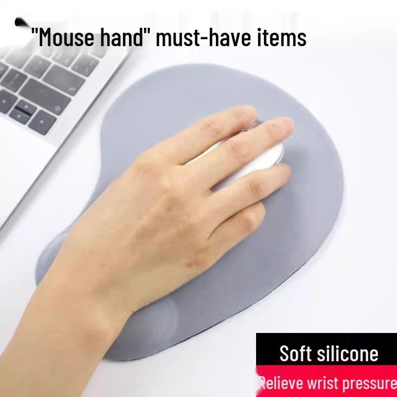 

Подставка под запястье из пены с эффектом памяти: Тонкий силиконовый коврик для мыши и подставка для ноутбука
