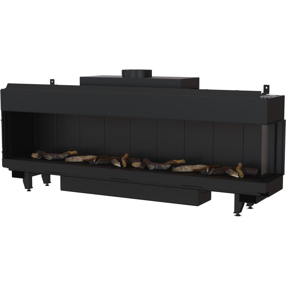 Gas Fireplace KRATKI LEO 200 Right-sided Propane Butane FI 130/200 14 kW