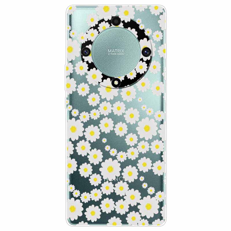 Custodia per Honor Magic6 Lite 5G Trasparente TPU Silicone Funda Capa per Honor Magic 6 Lite Coperture Morbide Magic6Lite Trasparenti Coques borsa