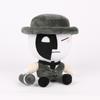 Artful Plush Die of Death Roblox Game Character Stuffed Doll Soft Plush Toy Cute Detective Outfit Figure Collectible Gift for Kids Game Fans