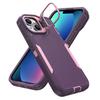 Case for iPhone 14 - TPU+PC, Purple, With Stand