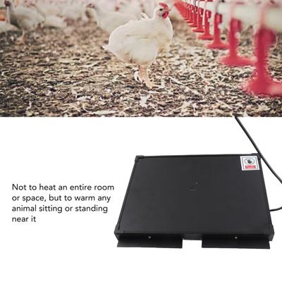 Chicken Coop Heater Safe Energy Efficient Radiant Heat Chicken Heater Chicken Heating Plate for Chicken Coop Accessories