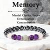 Festive Gifts Amethyst Rose Quartz Labradorite Hematite Beaded Bracelet Natural Fashion Jewelry For Men Women Daily Wear Gift