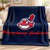 Cleveland Guardians blanket Flannel Blanket Soft Cozy Plush Throw for Sofa Bed Lightweight Home Decoration Outdoor camping