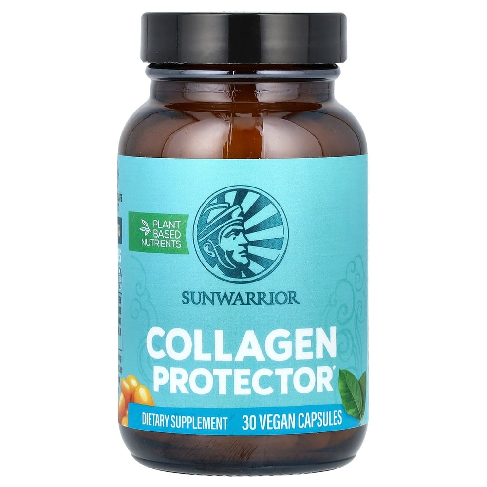 Sunwarrior Collagen Protector Veggie Capsules, 30 Count
