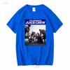 Vintage Juice Crew T Shirt Size S M L XL 2XL vintage Washed Breathable Stretched fashion Slightly Top For Everyday Wear Casual