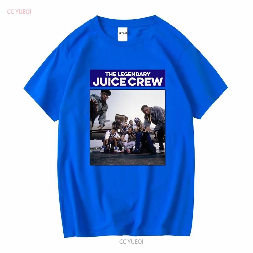 Vintage Juice Crew T Shirt Size S M L XL 2XL vintage Washed Breathable Stretched fashion Slightly Top For Everyday Wear Casual