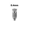 High Pressure Anti Drip Atomizing Nozzle Anti Drip Fog Sprayer Misting Nozzle Cooling Humidify Sprinkler 3/16" Thread 0.1~0.5mm