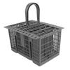 Dishwasher Cutlery Basket with Handle Plastic Dishwasher Silverware Basket Replacement for Hotpoint