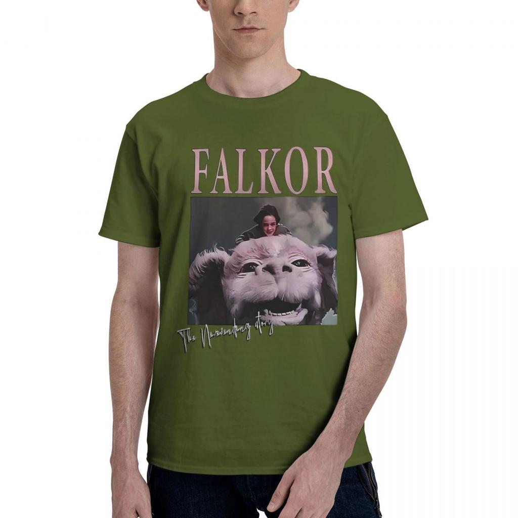 Neverending Story Falkor 100 Cotton Casual Breathable Confortable Anime Mens Clothing Deals Funny Gift