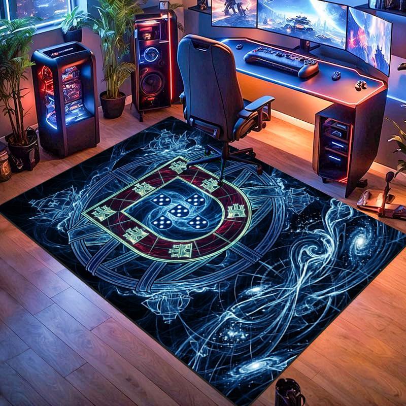 Portuguese Heritage Emblem Carpet Living Room and Bedroom Mats Home Decor Christmas Gifts Office Chair Cushion Bathroom Mat