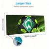 Werder Bremen Print  Cushion Non-slip Laptop Tablet Big Mousepad XXL Mat Mini PC Playmat With Lock edge